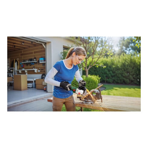 Bosch Smerigliatrice angolare a batteria PWS 18V-70 con disco abrasivo