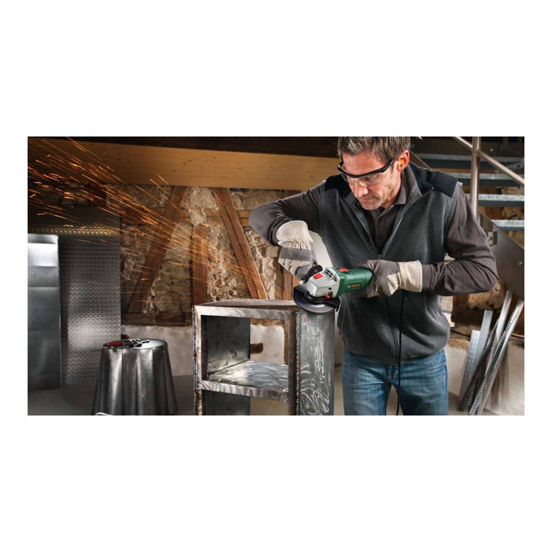 Bosch Smerigliatrice angolare UniversalGrind 750-115
