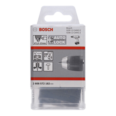 Bosch snelspanboorhouder tot 13 mm 1,5 tot 13 mm 1/2" tot 20 Afb. nr. 6