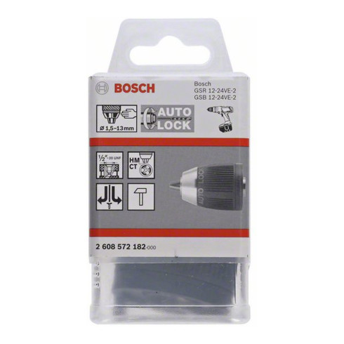 Bosch snelspanboorhouder tot 13 mm 1,5 tot 13 mm 1/2" tot 20 Afb. nr. 6