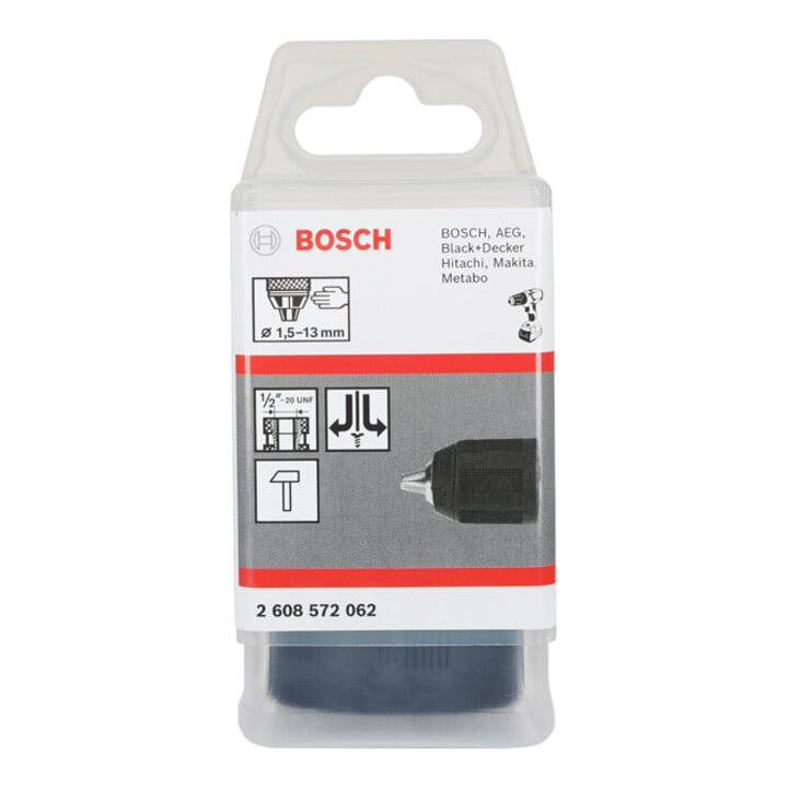Bosch snelspanboorhouder tot 16 mm 2 tot 13 mm 1/2" tot 20