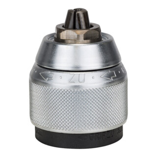 Bosch snelspanboorhouder verchroomd 1,5 tot 13 mm 1/2" tot 20