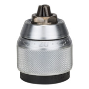 Bosch snelspanboorhouder verchroomd 1,5 tot 13 mm 1/2" tot 20