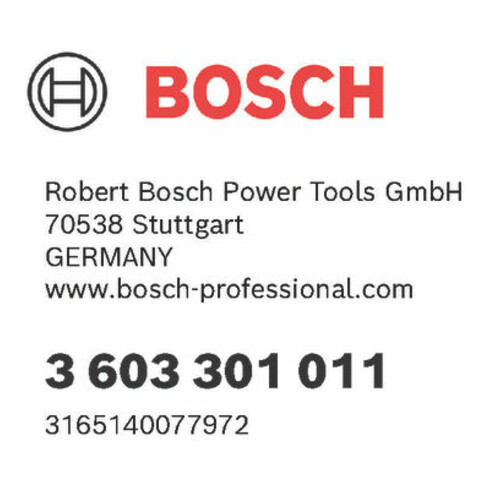 Bosch snelspanmoer conisch voor Bosch rechte slijpmachine