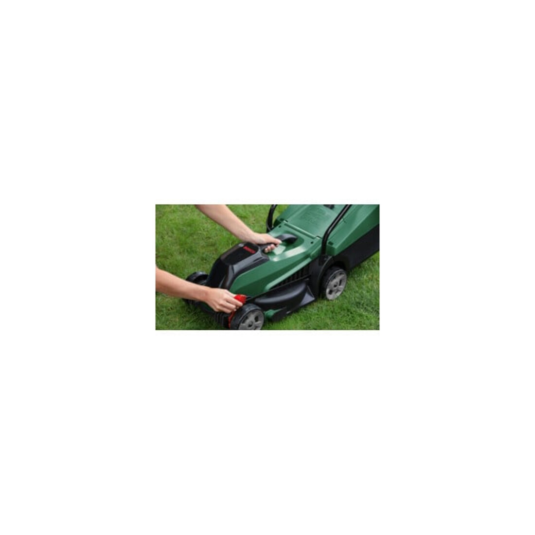 Bosch snoerloze grasmaaier CityMower 18V-32-300: 1x accupack PBA 18V 4.0Ah W-C, lader