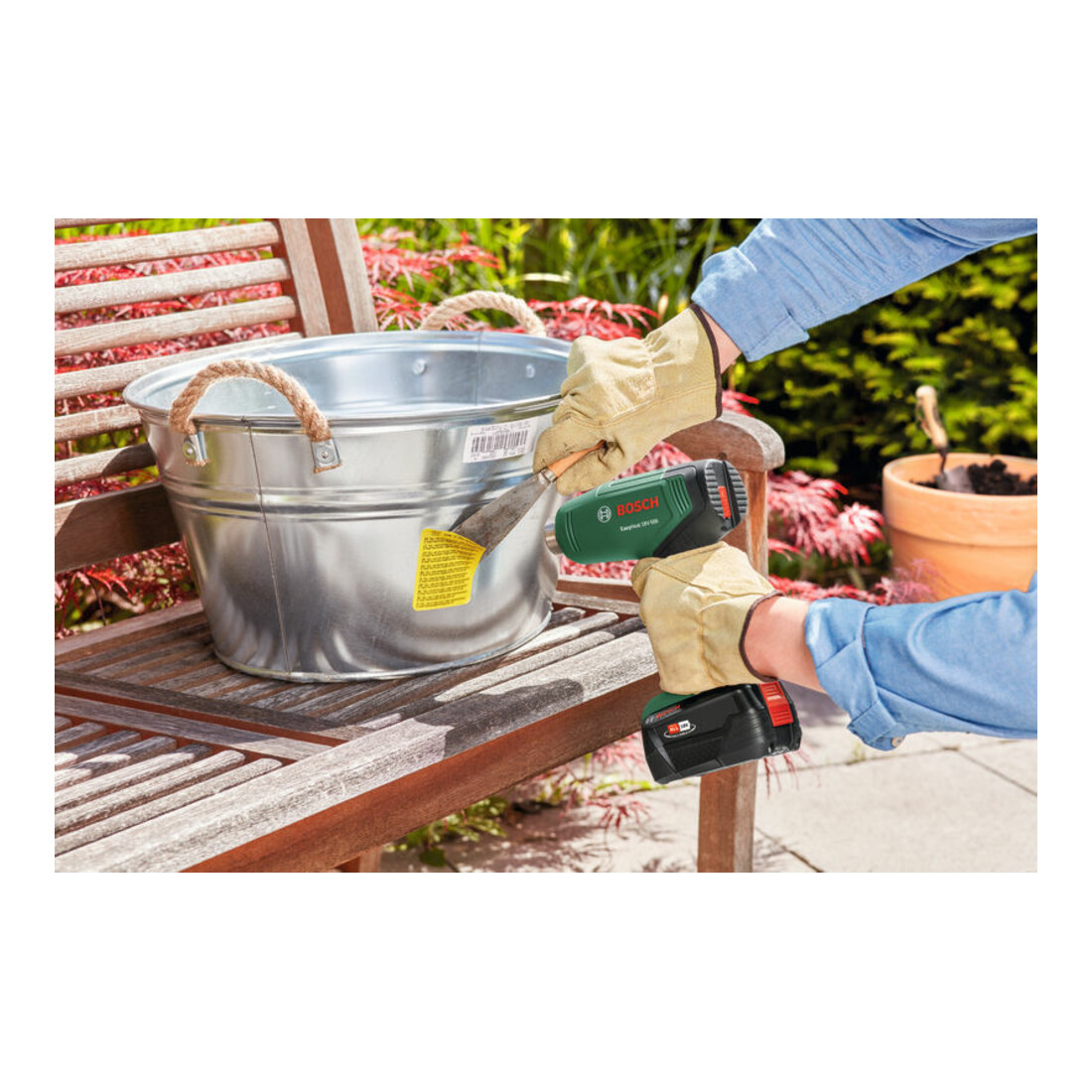 Bosch Souffleur d'air chaud sans fil EasyHeat 18V-500