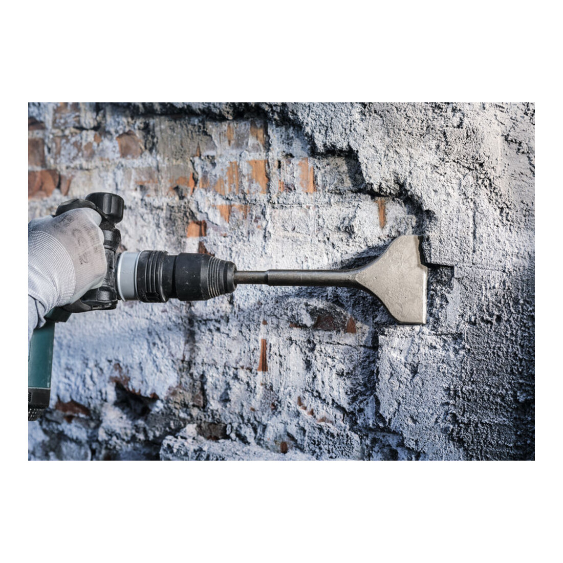 Bosch spadebeitel met SDS-max hulpstuk