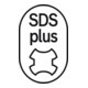 Bosch spadebeitel met SDS plus opname 250 x 60 mm