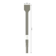 Bosch spadebeitel zeskant met afdraaibare kraag 400 x 50 mm-4
