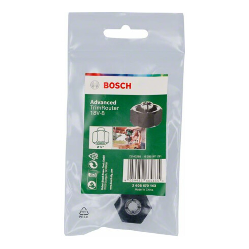 Bosch Spannhülse 1/4 Zoll für Advanced TrimRouter