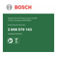 Bosch Spannhülse 1/4 Zoll für Advanced TrimRouter-4