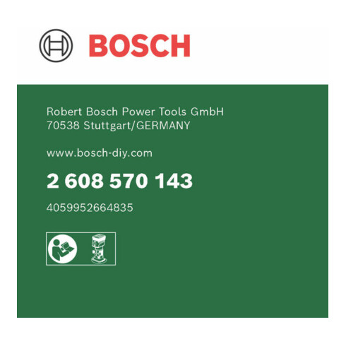 Bosch Spannhülse 1/4 Zoll für Advanced TrimRouter