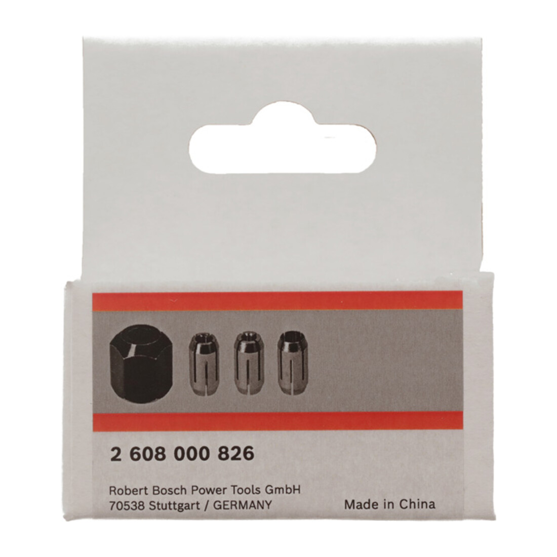 Bosch Spannhülsen-Set. Für Kantenfräsen, 1/4, 1/8, 5/32 Zoll