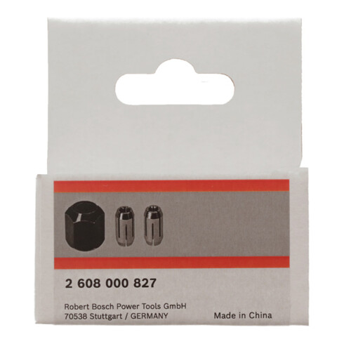 Bosch Spannhülsen-Set. Für Kantenfräsen, 3mm, 6 mm