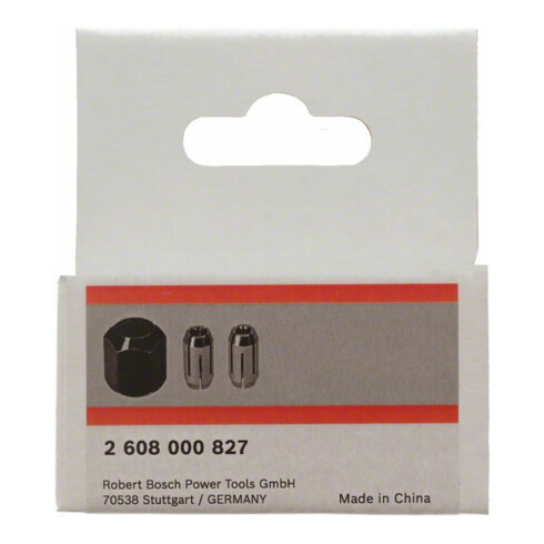 Bosch Spannhülsen-Set. Für Kantenfräsen, 3mm, 6 mm