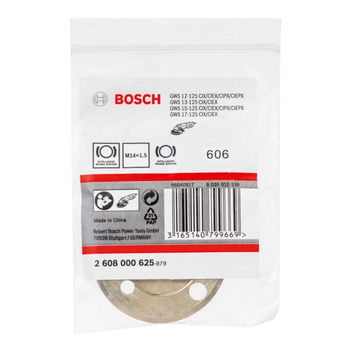 Bosch Spannmutter für Winkelschleifer M 14 x 1,5 mm Feingewinde