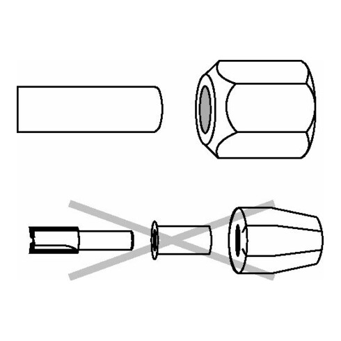 Bosch Spannzange 3/8", 24 mm