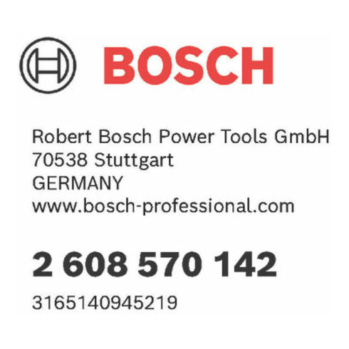 Bosch Spannzange mit Überwurfmutter 1/4", für Bosch-Kantenfräse