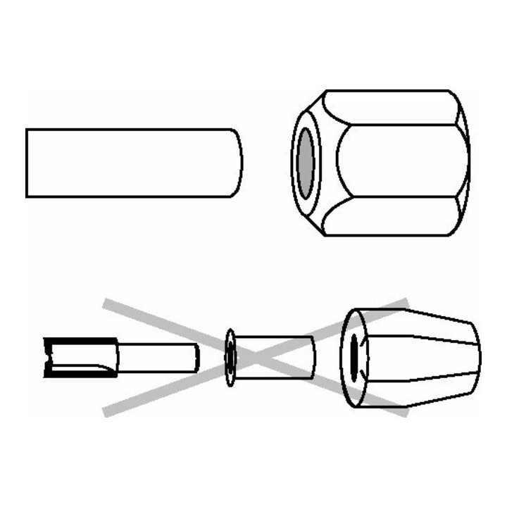 Bosch spantang 1/2", 24 mm