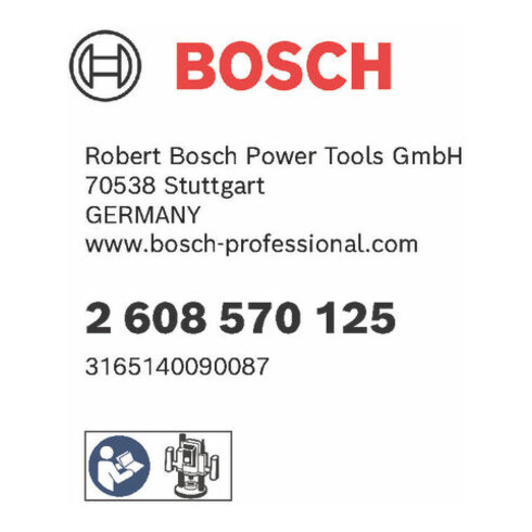 Bosch spantang 10 mm 24 mm
