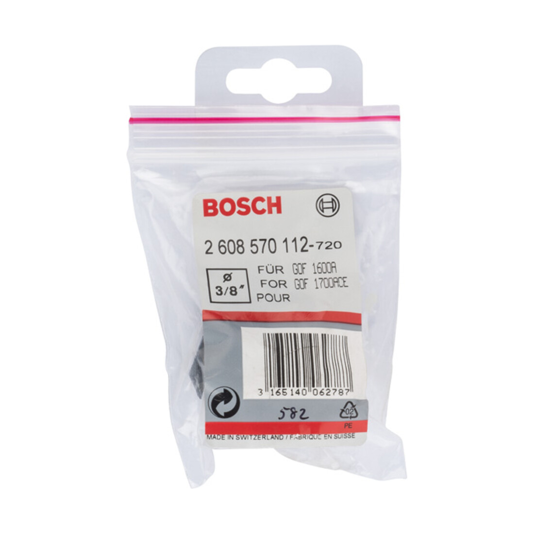 Bosch spantang 3/8", 27 mm