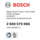 Bosch spantang