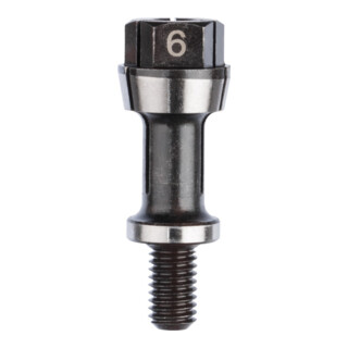 Bosch spantang met spanmoer 6 mm voor Bosch rechte slijpmachine geschikt voor GGS 16
