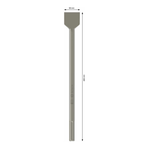 Bosch Spatmeißel mit SDS-max-Aufnahme, 400 x 50 mm