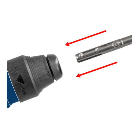 Bosch Spatmeißel mit SDS-plus-Aufnahme, 250 x 40 mm