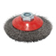 Bosch Spazzola a cono Clean for Metal, filo ondulato-1