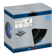 Bosch Spazzola a cono Clean for Metal, filo ondulato-2