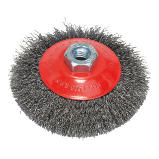 Bosch Spazzola a cono Clean for Metal, filo ondulato