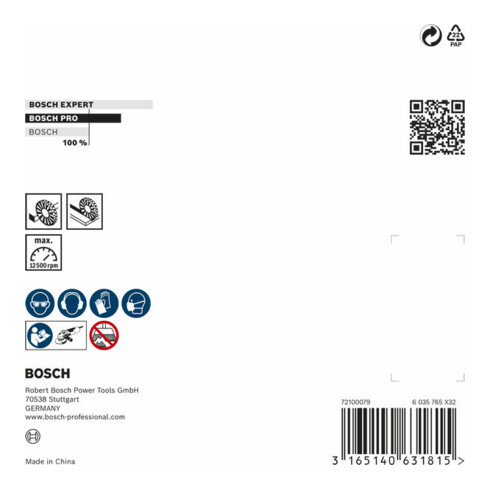 Bosch Spazzola a cono Clean for Metal, filo ondulato