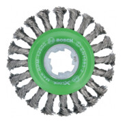 Bosch Spazzola a disco Heavy for Inox X-LOCK annodata, 115mm 0,5mm