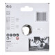 Bosch Spazzola a disco Heavy for Inox X-LOCK annodata, 115mm 0,5mm-5