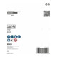 Bosch Spazzola a disco Heavy for Inox X-LOCK annodata, 115mm 0,5mm-5