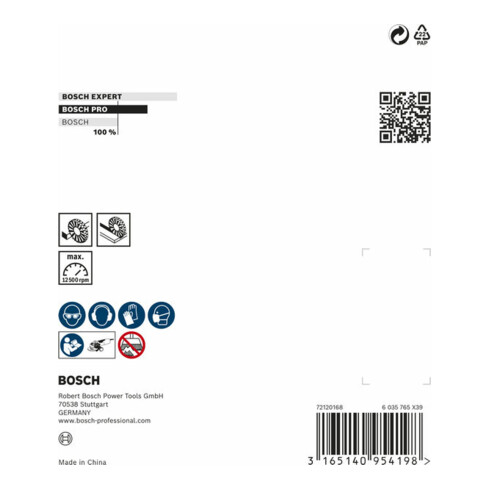 Bosch Spazzola a disco Heavy for Inox X-LOCK annodata, 115mm 0,5mm