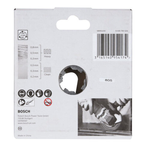 Bosch Spazzola a disco Heavy for Metal X-LOCK annodata, 115mm 0,5mm 12mm