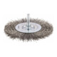 Bosch Spazzola a disco ondulata, inossidabile, 100mm 0,3mm 10mm 4500 rpm