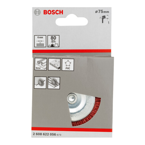 Bosch Spazzola a disco in nylon con corindone