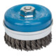Bosch Spazzola a tazza in acciaio, filo annodato, 100mm 0,8mm 8500 rpm M 14