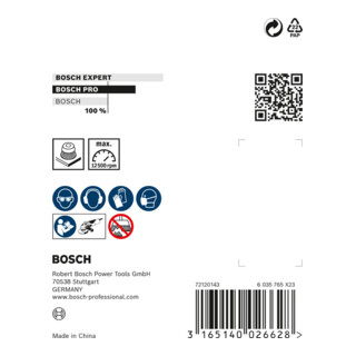 Bosch Spazzola a tazza in acciaio, filo annodato