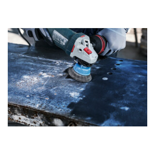 Bosch Spazzola a tazza in acciaio, filo annodato