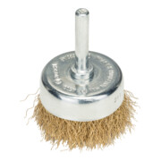 Bosch Spazzola a tazza in ottone, filo ondulato