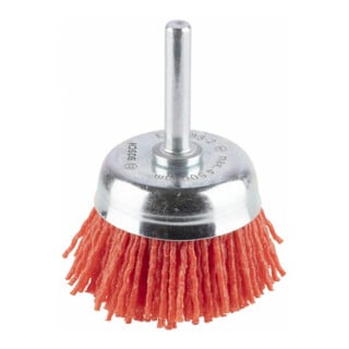 Bosch Spazzola a tazza setole in nylon, con corindone