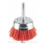 Bosch Spazzola a tazza setole in nylon, con corindone-4