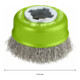 Bosch Spazzola a tazza X-LOCK Clean for Inox 75mm 0,3mm filo in acciaio Inox crimpato-4