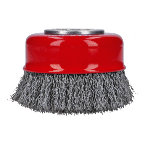 Bosch Spazzola a tazza X-LOCK Clean for Metal 75 mm, filo d'acciaio ondulato 0,3 mm