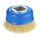 Bosch Spazzola a tazza X-LOCK Clean for Metal 75mm 0,3mm spazzola in ottone aggraffato-1