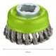 Bosch Spazzola a tazza X-LOCK Heavy for Inox 75mm 0,5mm filo in acciaio Inox annodato-2